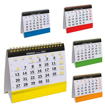 H/10 (CALENDARIO DA TAVOLO ESSENTIAL DESK) neutro