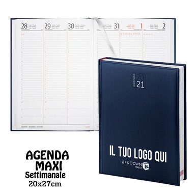 PB506 (MAXI AGENDA SETTIMANALE)  personalizzata