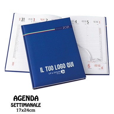 PB389 (AGENDA SETTIMANALE) personalizzata