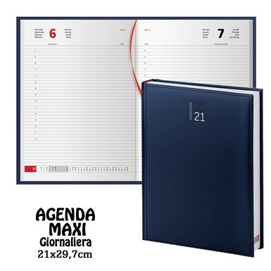 PB505 (AGENDA MAXI GIORNALIERA) neutra