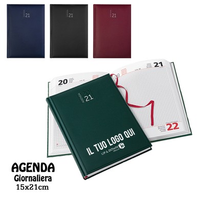 PB535 (AGENDA GIORNALIERA)  personalizzata