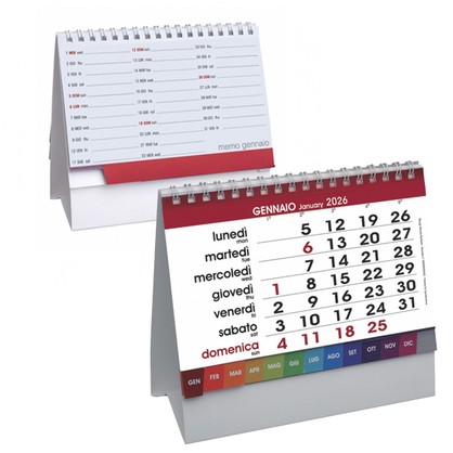 H/18 (CALENDARIO DA TAVOLO DESK) Neutro