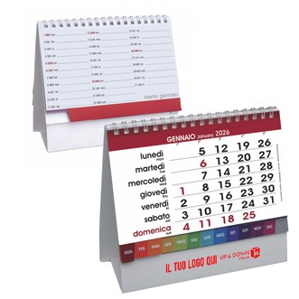 H/18 (CALENDARIO DA TAVOLO DESK) personalizzato