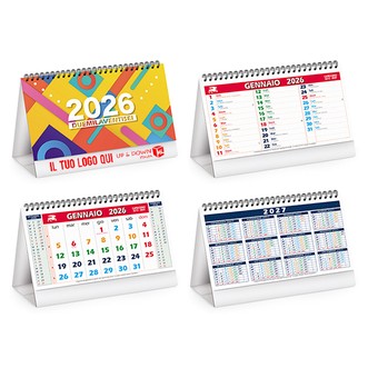PA705 (CALENDARIO DA TAVOLO) Personalizzato 